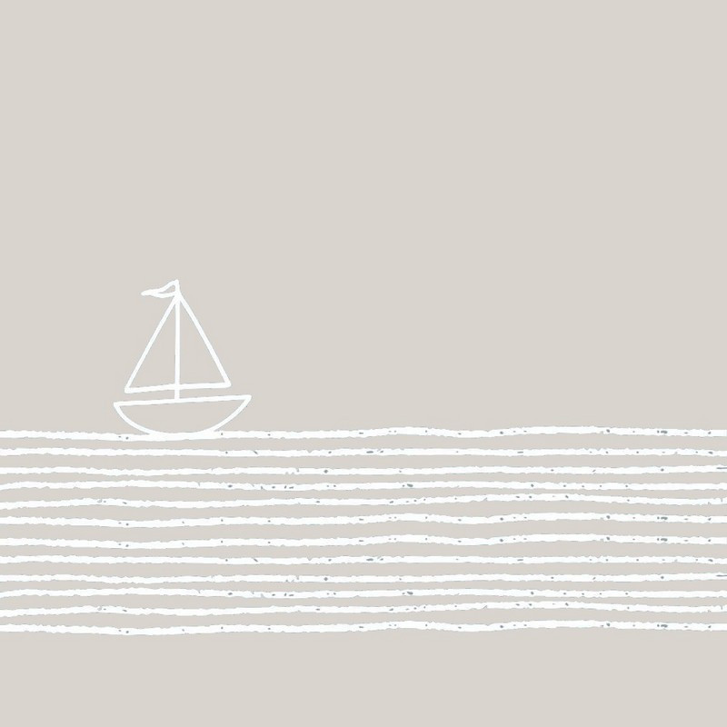 PaperProduct Design - 20 serviettes en papier Pure Sailing Taupe, PaperProduct Design - PaperProduct Design