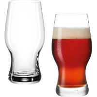 Coffret de 2 verres à bière brune Taverna, Léonardo