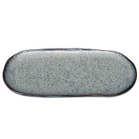 Plat de service  32 x 18 cm Matera Gris, Leonardo