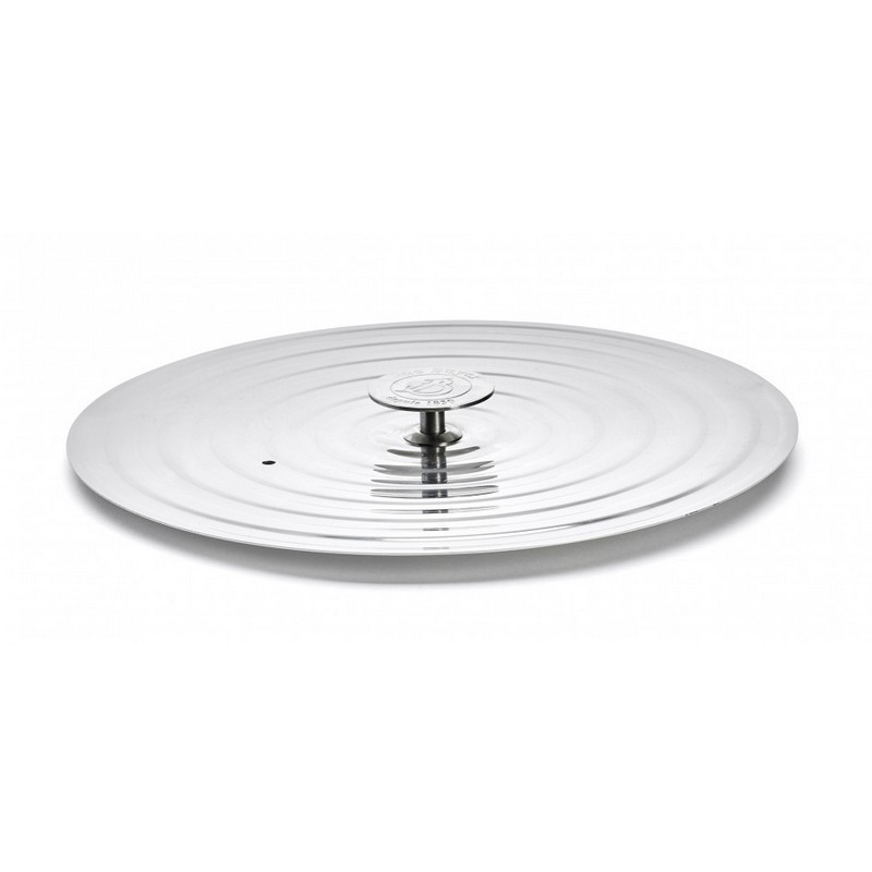 DE BUYER - Couvercle Universel en Inox, De Buyer 26-28 cm - DE BUYER