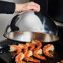 Cloche Inox 30 cm pour Plancha, De Buyer