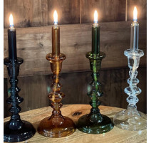Lampe à Huile Candle Transparent, Bazardeluxe