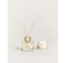 Duo mini Bouquet & Bougie Lolita Lempicka Transparent, Maison Berger