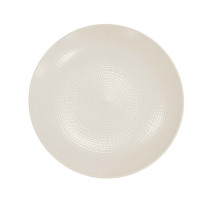 Assiette dessert Modulo Nature Kaolin, Degrenne Paris