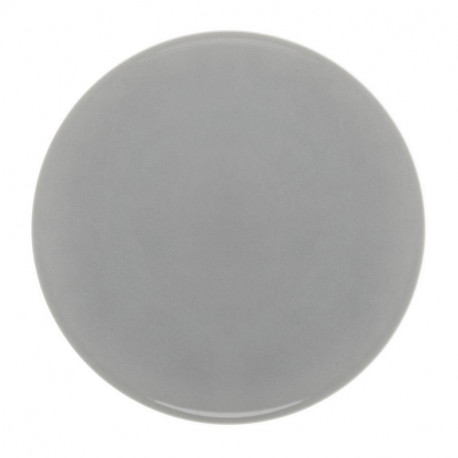 service de table modulo gris perle, degrenne paris assiette plate - guy degrenne