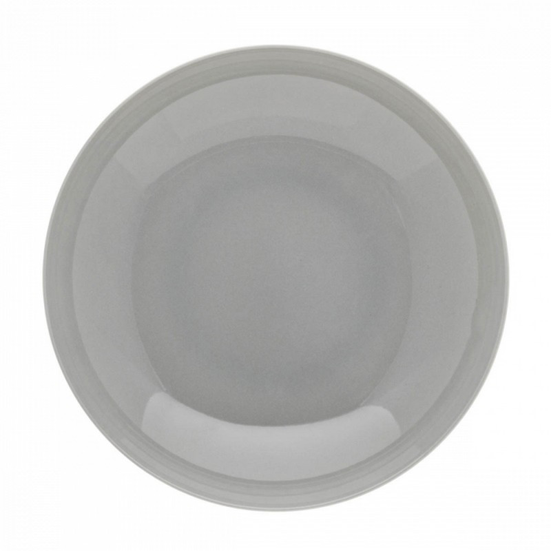 GUY DEGRENNE - Service de table Modulo Gris Perle, Degrenne Paris assiette creuse - GUY DEGRENNE