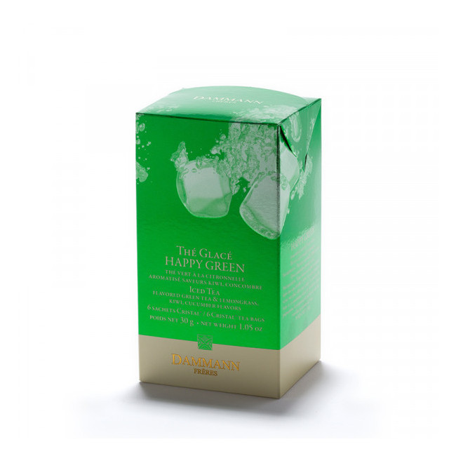 Thé glacé Happy Green en sachets, Dammann Frères