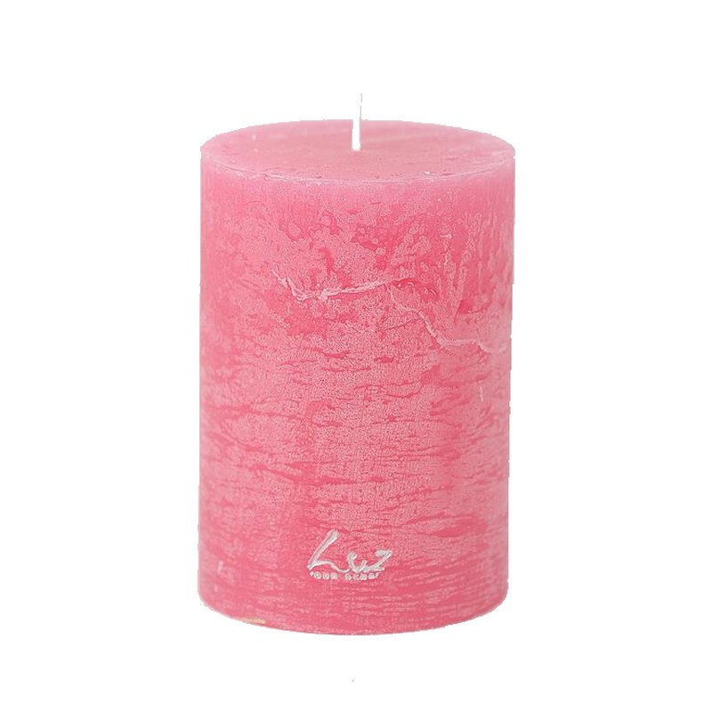 Rasteli - Bougie Rustique 10 cm, Rasteli Framboise - Rasteli