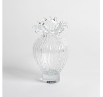 Vase Royalty 20 cm Transparent, Rasteli