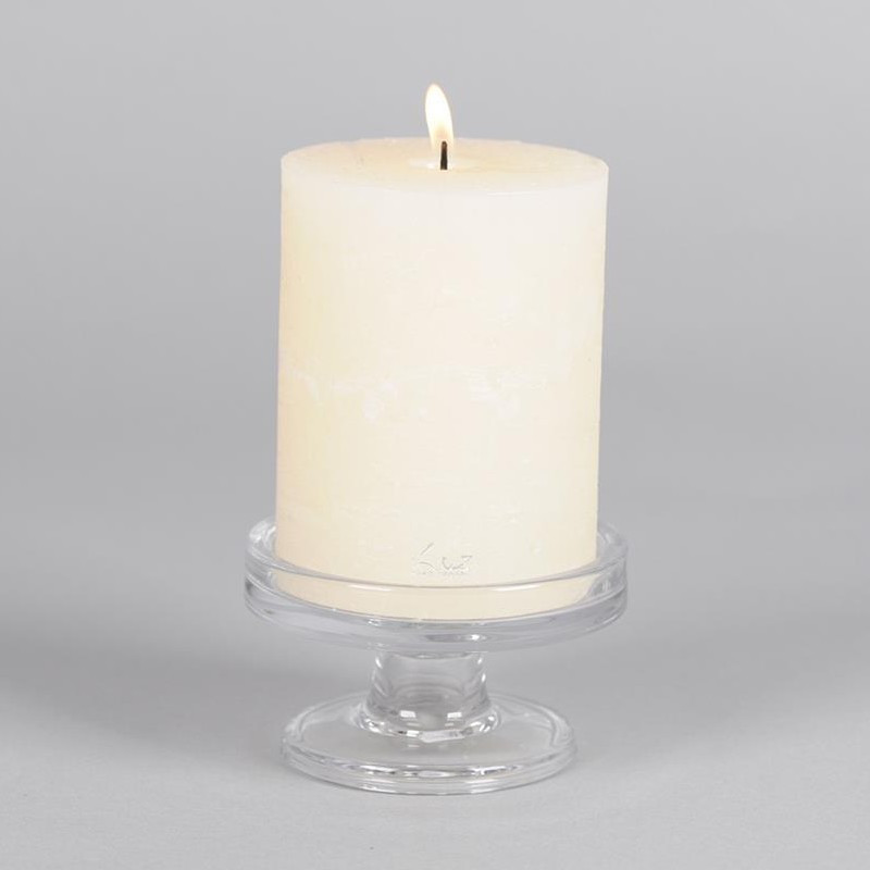 Rasteli - Bougeoir en Verre Circuli, Rasteli 12 cm - Rasteli