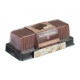 Carré chocolat noir-nougat x24, Monbana