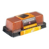Carré chocolat noir orange x24, Monbana