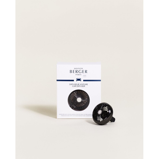 Diffuseur voiture Car Wheel noire, Maison Berger