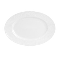 Plat ovale 35 cm Nymphéa, Table Passion