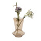 Vase Glow Small Sand Brown, Present Time
