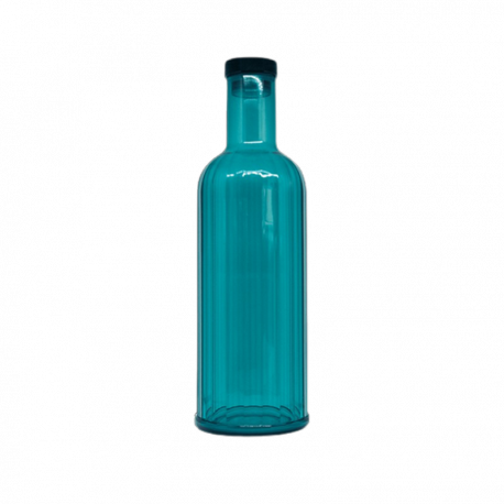 bouteille acrylique 1l new york, wd lifestyle turquoise - wd lifestyle