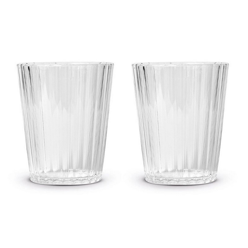 set de 2 gobelets acrylique new york, wd lifestyle transparent - wd lifestyle