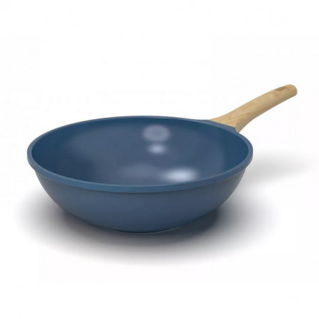 l'incroyable wok bleu myrtille, cookut - cookut