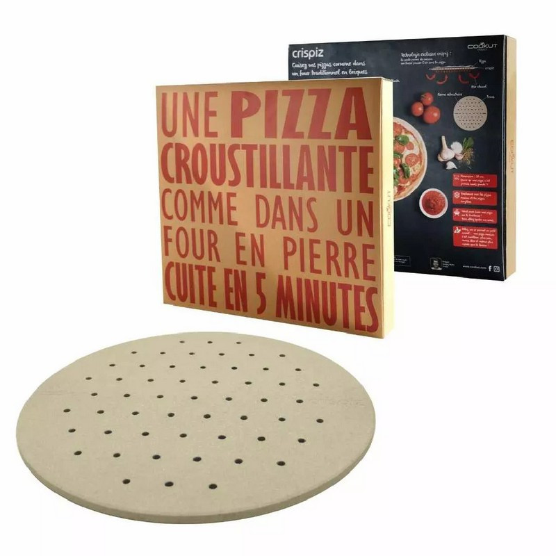 Cookut - Pierre à Pizza 38 cm, Cookut - COOKUT