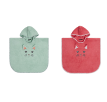 Poncho de bain enfant Misty Le chat, Sensei