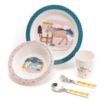 Set de vaisselle pour enfants FARM, 3 pièces, Koziol 