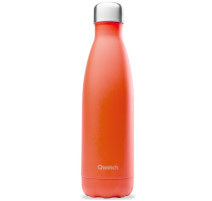 Bouteille Isotherme Matt Mandarine 500ml, Qwetch