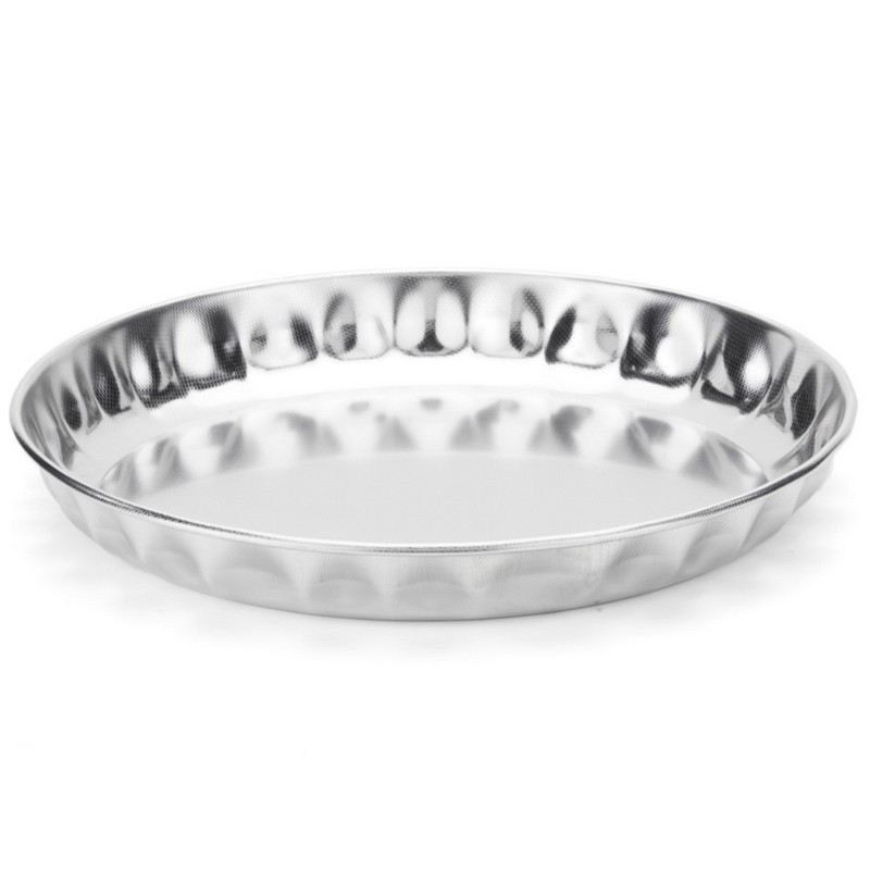 Steel Pan - Moule à tarte, Steel Pan 32 cm - Steel Pan