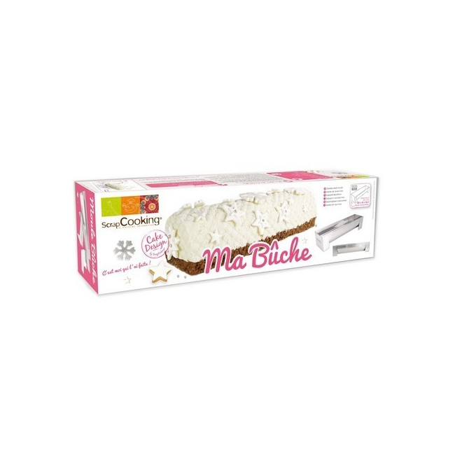 Moule à bûche inox, Scrapcooking