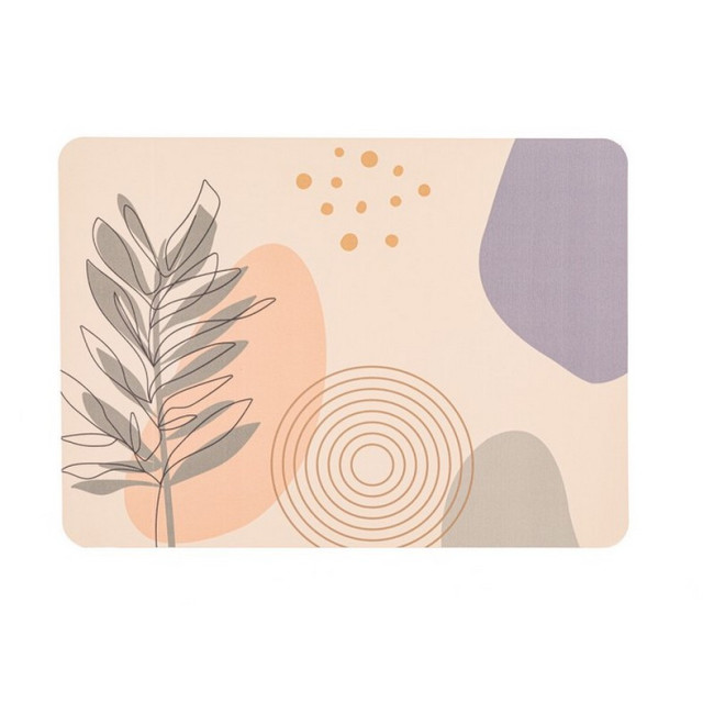 Set de table Togo Abstract Olive, Tiseco
