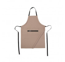Tablier professionnel 4 poches Taupe, Tiseco