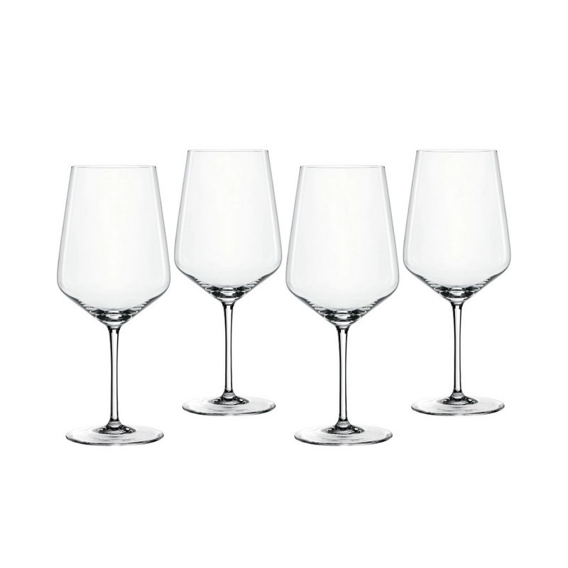 coffret 4 verres à vin rouge style, spiegelau - spiegelau