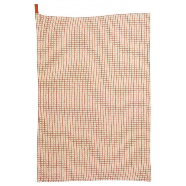 Torchon nid d'abeilles Bicolore Mumba 50 x 70 cm, Vivaraise