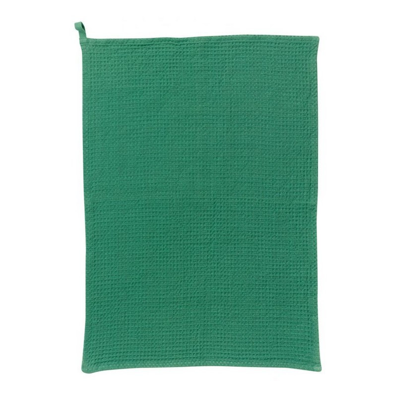 torchon nid d'abeilles uni mumba 50 x 70 cm, vivaraise menthe - vivaraise