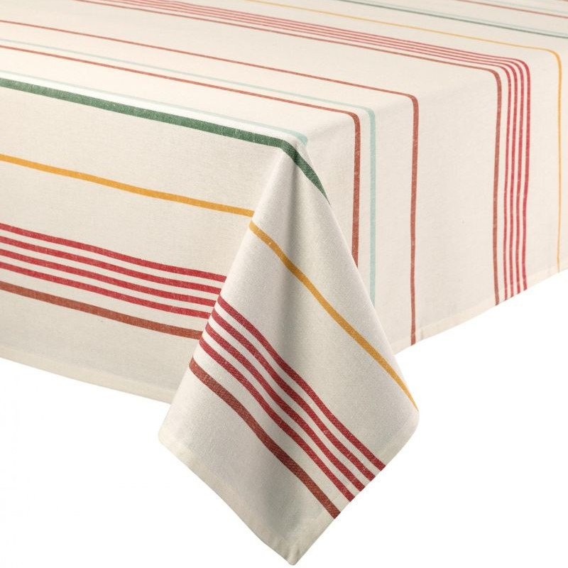 nappe recyclée erina multico, vivaraise 170 x 170 cm - vivaraise