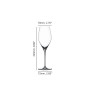 Coffret 4 verres à Champagne Authentis, Spiegelau