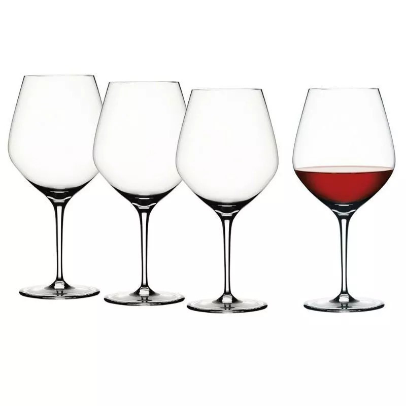 coffret 4 verres à bourgogne authentis, spiegelau - spiegelau