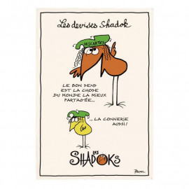 Torchon " Les Shadoks le bon sens ", Winkler