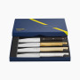 Coffret 4 couteaux de table Facette Panaché, Opinel