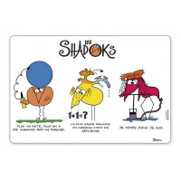 Set de Table Shadoks "3 Devises", Winkler