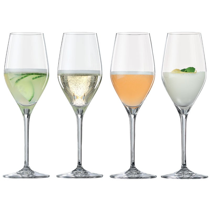 Coffret 4 verres Prosecco, Spiegelau