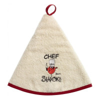 Essuie mains rond Shadoks " Chef ", Winkler