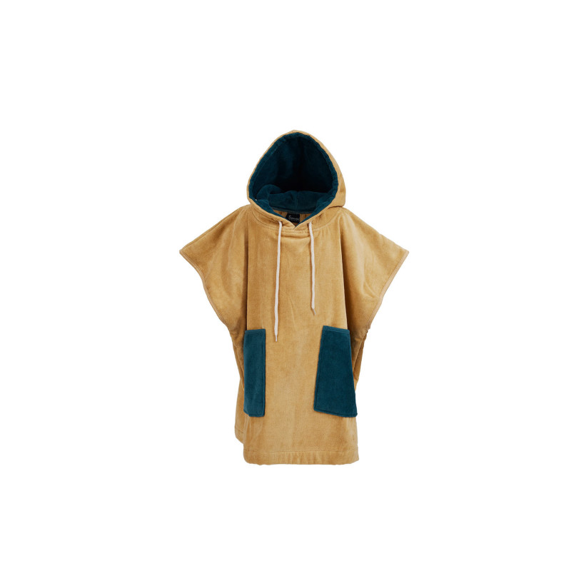 Poncho de plage enfant en velours Beach Miel, Sensei Grand Modèle - SENSEI
