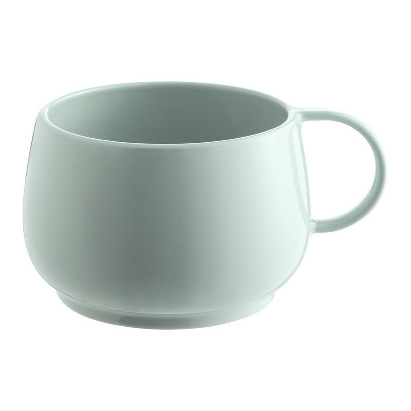 tasse déjeuner 39cl empiléo vert amande, degrenne paris - guy degrenne