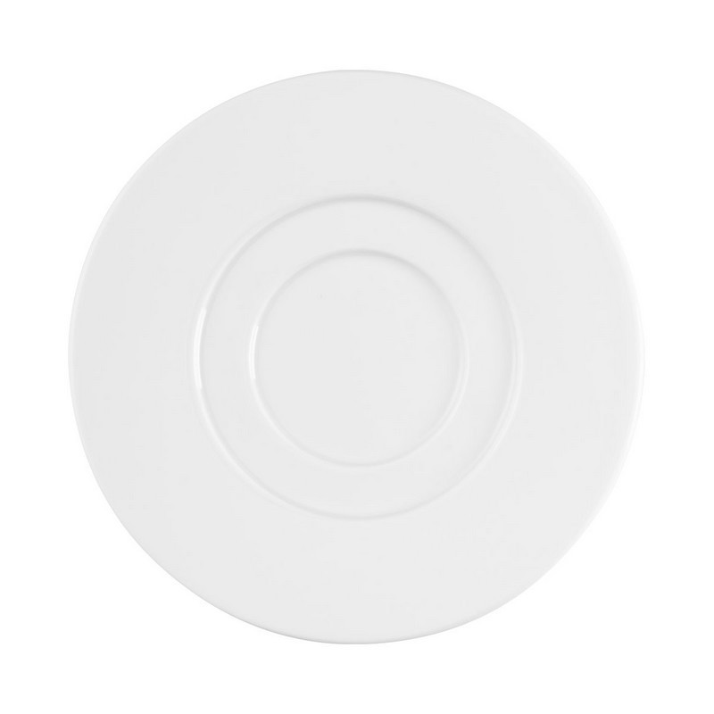 GUY DEGRENNE - Soucoupe 15cm Empiléo Blanc, Degrenne Paris - GUY DEGRENNE