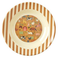 Assiette Creuse 20 cm Ferme, Rice