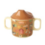 Tasse 2 anses Marron Ferme en Mélamine, Rice