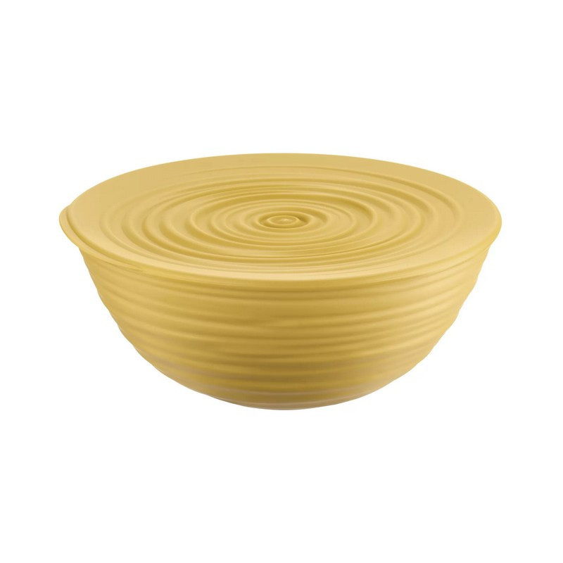 Guzzini - Bol avec couvercle Tierra Jaune Moutarde, Guzzini L - GUZZINI