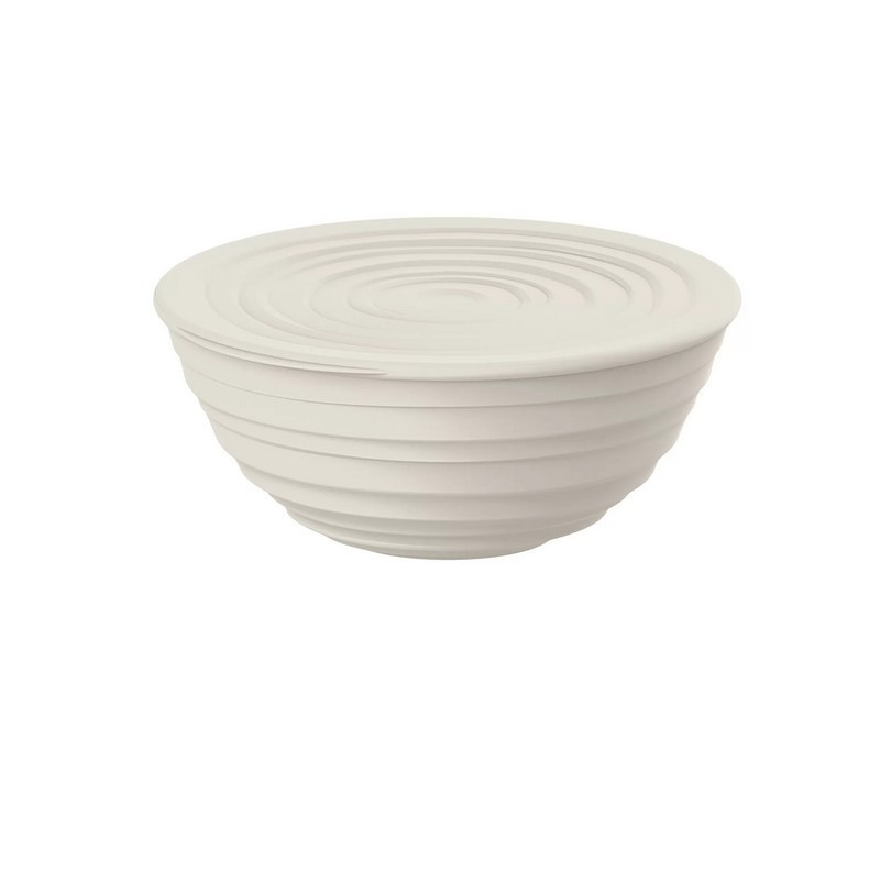 Guzzini - Bol avec couvercle Tierra Blanc Lait, Guzzini M - GUZZINI