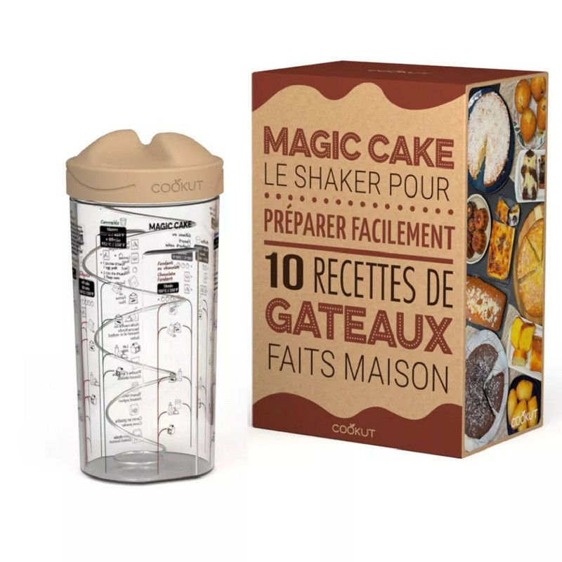 Cookut - Coffret Shaker Magic Cake, Cookut - COOKUT