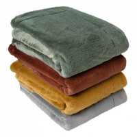 Plaid 150 x 200 cm Mellow, Toison d'Or